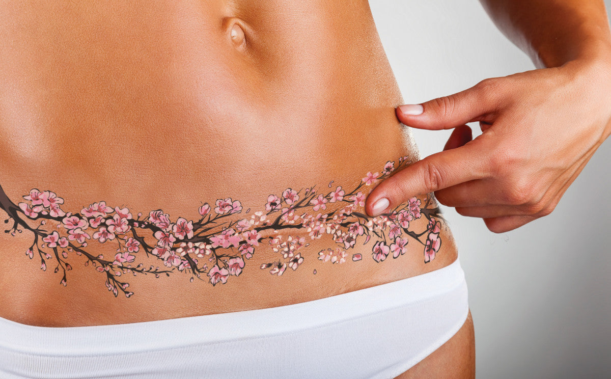 Feminine Tummy Tattoos For Ladies | Tatuajes verdes, Tatuajes de portada,  Tatuaje para tapar estrias